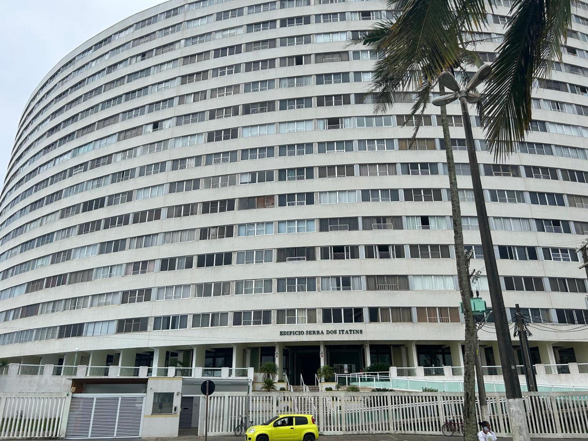 Apto Em Frente Ao Mar Predio Redondo Linda Vista Peruíbe 外观 照片
